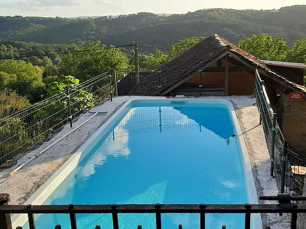 Vakantiehuis Frankrijk met Zwembad FermePostel Uitzicht Zwembad